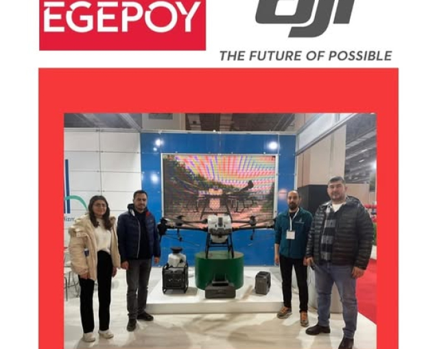 Egepoy Agroexpo 2023 DJI Agras T40 tarım dronu