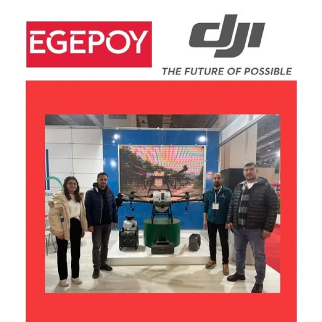 Egepoy Agroexpo 2023 DJI Agras T40 tarım dronu